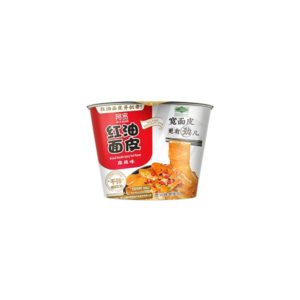 A-Kuan Broad Noodle Bowl Spicy Flavour 110g