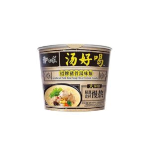 Baixiang Pork Bone Flavour Instant Noodles - Bowl 108g