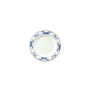 Blue Lotus Pattern Oval Plate 8.25 Inches
