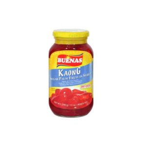 Buenas Kaong Red Sugar Palm Fruit 340g