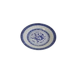 Classic Chinese Blue Pattern Round Plate 6 Inches