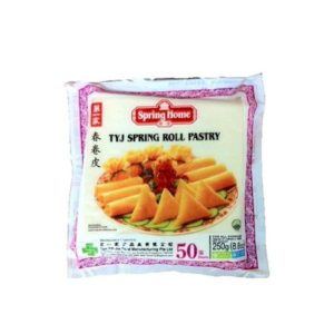 Frozen TYJ Spring Roll Pastry 5 inch 50 Sheets