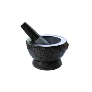 GLF Stone Mortar and Pestle 7 inch
