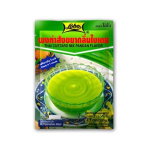 Lobo Thai Custard Mix Pandan Flavour 120g