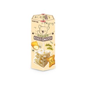 Lotte TL Koala March White Milk Filling Biscuit Snack 37g
