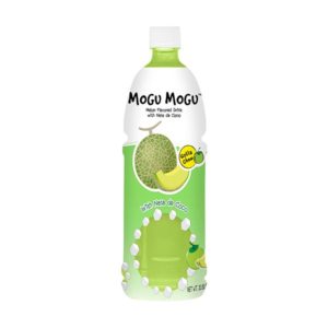 Mogu Mogu Drink with Nata de Coco Melon Flavour 1lt Bottle 1lt