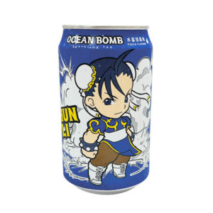 Ocean Bomb & Street Fighter Sparkling Tea - Peach 330ml