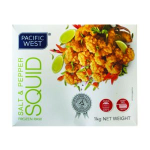 Pacific West Salt and Pepper Squid Chunks 1kg