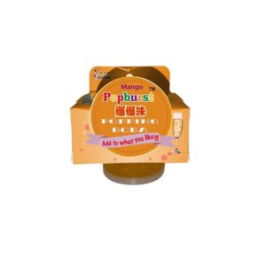 YJW Popburst Mango Flavour Popping Boba 130g