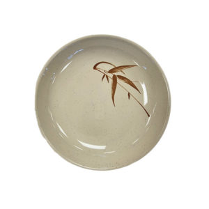 Bamboo Pattern Deep Plate 210x42mm
