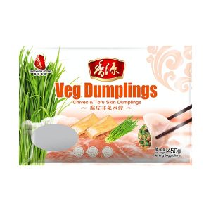 Freshasia Chives and Tofu Skin Dumplings 450g