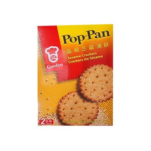 Garden Pop-Pan Sesame Crackers 225g