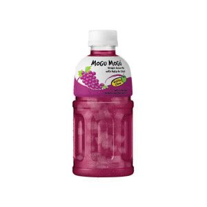 Mogu Mogu Drink with Nata de Coco Grape Flavour 320ml