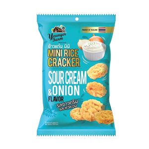 Younger Farm Mini Rice Cracker Sour Cream & Onion 60g