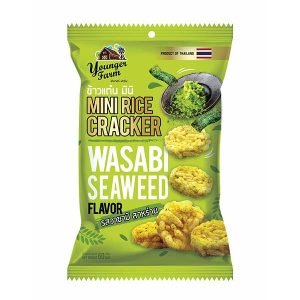 Younger Farm Mini Rice Cracker Wasabi 60g