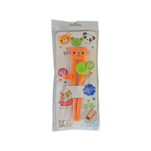 Learning Chopsticks with Cute Bear