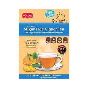 Pocas Honey Ginger Tea Sugar Free 20x5g