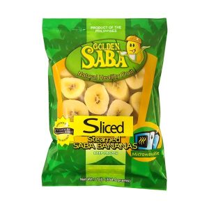 Golden Saba Sliced Steamed Banana 454.5g