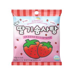 Sugarpolly Strawberry Cotton Candy 10g