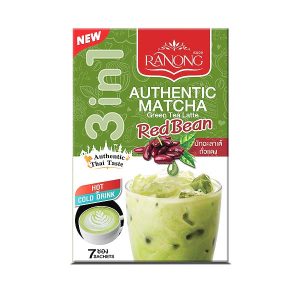 Ranong Authentic Matcha Green Tea with Redbean 7x175g