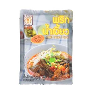 Mae Noi Nam Ngiao Curry Paste Chili Bean Paste 500g