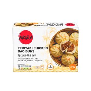 Akira Teriyaki Chicken Bao Buns 6pcs 270g