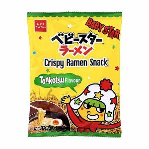 Baby Star Crispy Ramen Snack Tonkotsu 70g